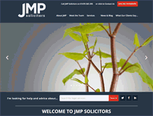 Tablet Screenshot of jmp-solicitors.com